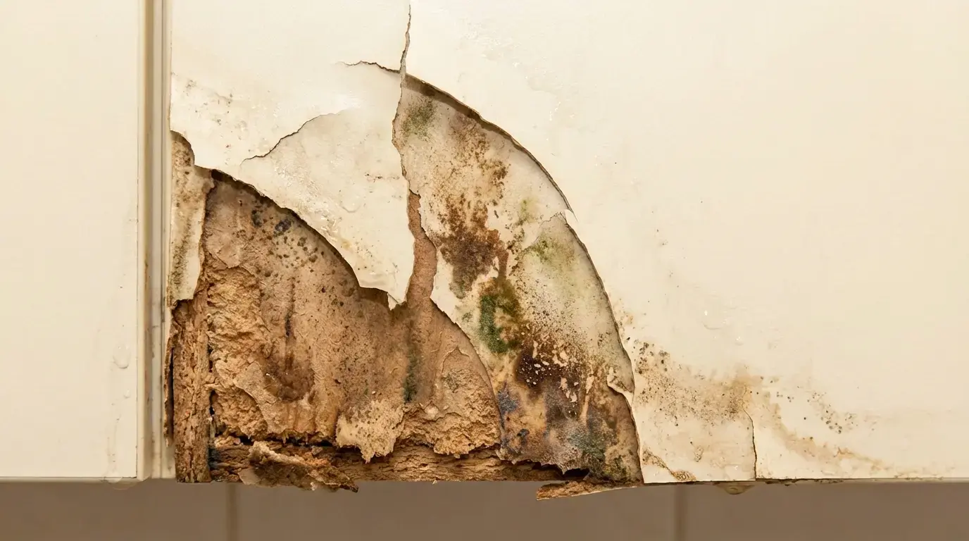 علائم رایج آب‌خوردگی در ام دی اف