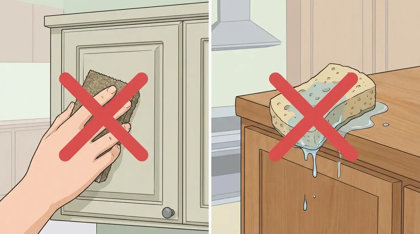 اشتباهات رایج در تمیز کردن کابینت ام دی اف و نحوه اجتناب از آن‌ها