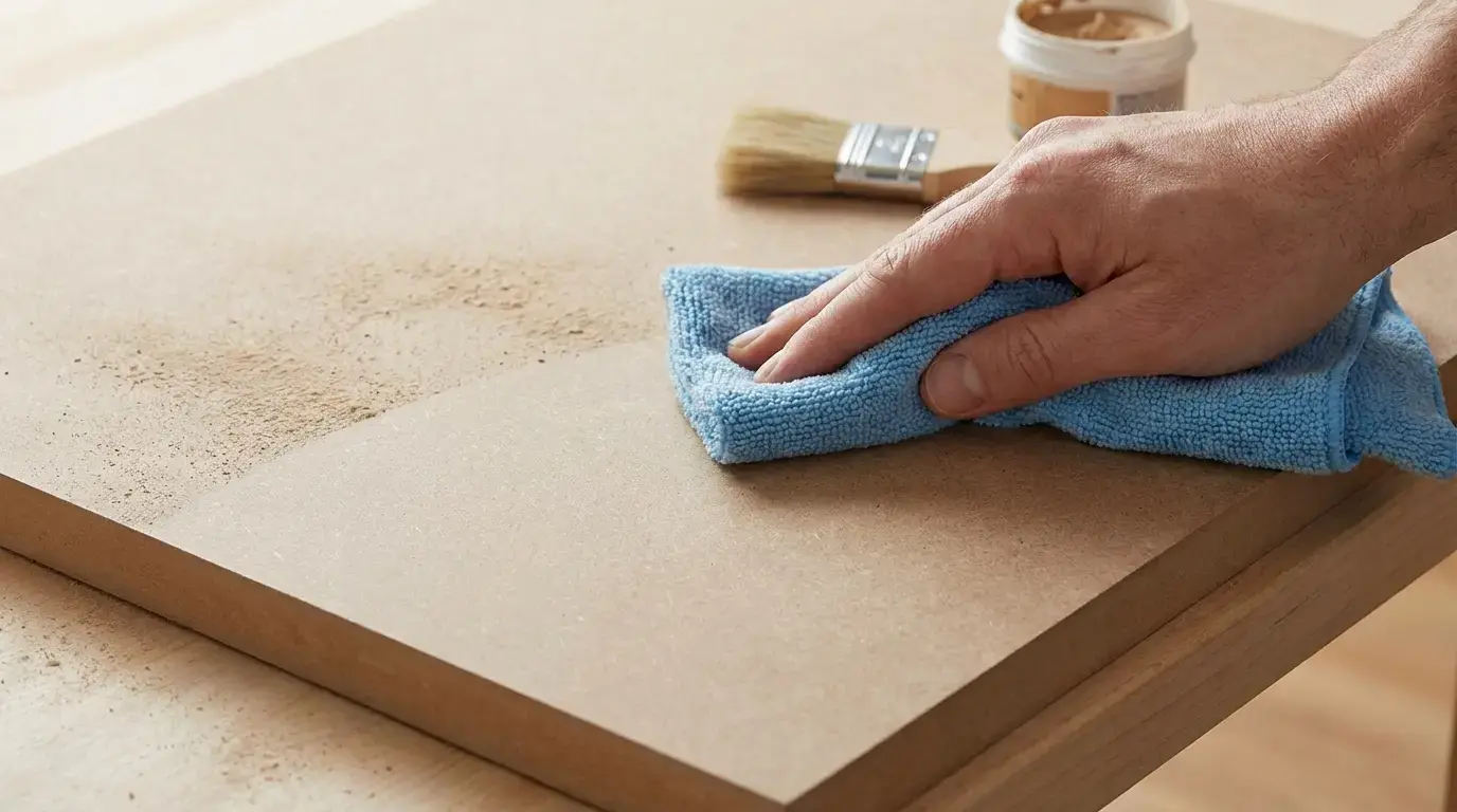 آماده‌سازی و تمیزکاری سطح