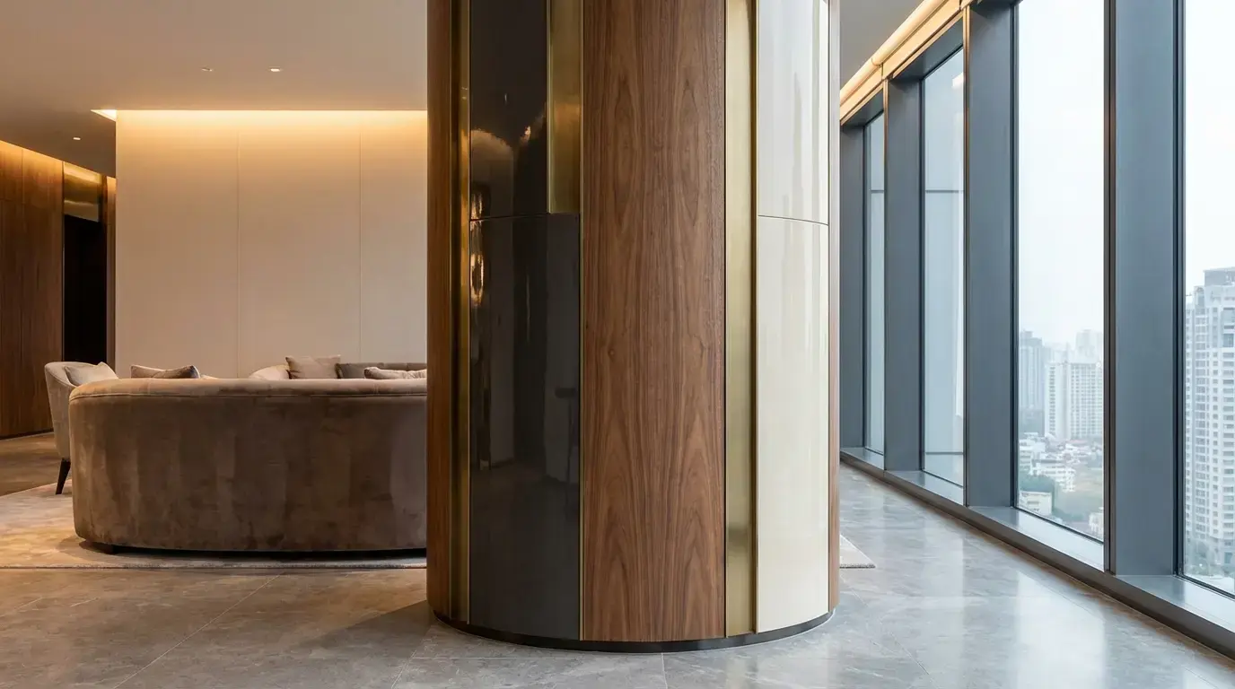 چرا ام دی اف بهترین انتخاب برای تزیین ستون است؟