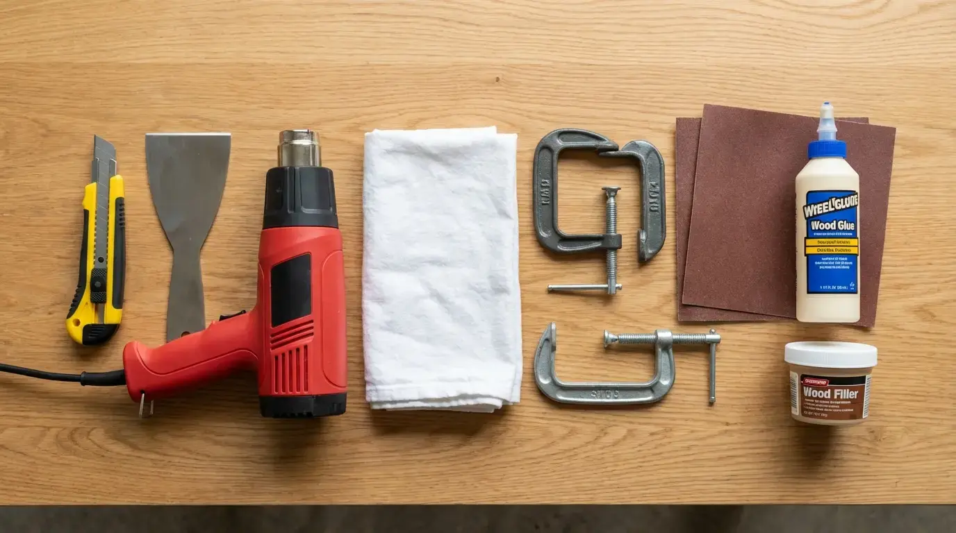 ابزار و مواد لازم برای ترمیم
