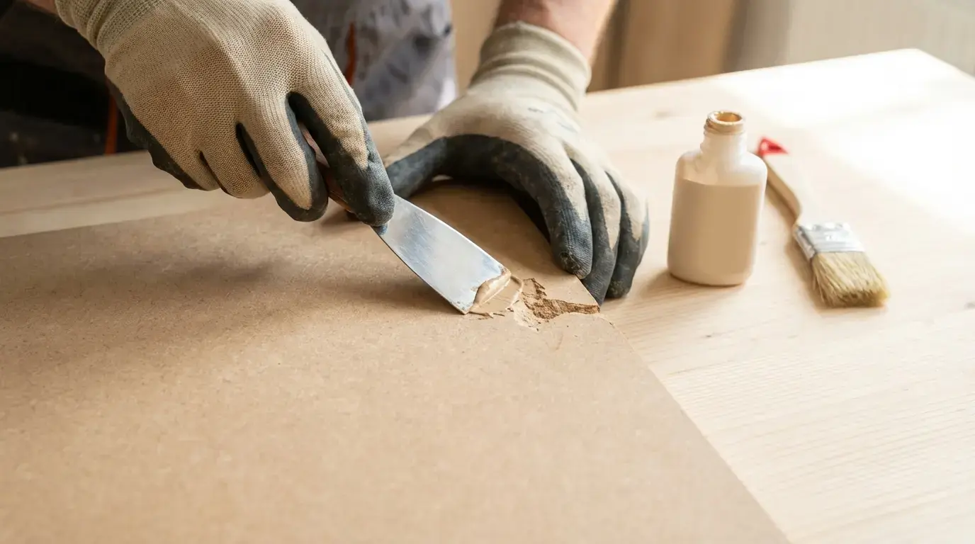 تعمیر روکش ام دی اف: راهنمای جامع گام به گام