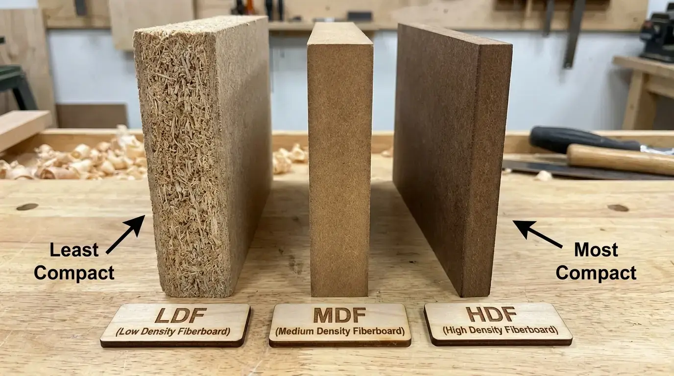 روش‌های اندازه‌گیری و دسته‌بندی دانسیته ام دی اف