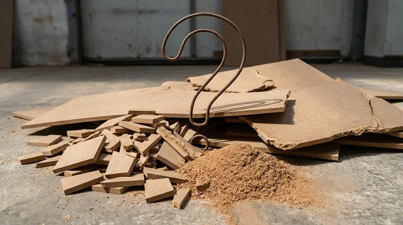 ضایعات ام دی اف: تعریف، اهمیت و چالش‌ها