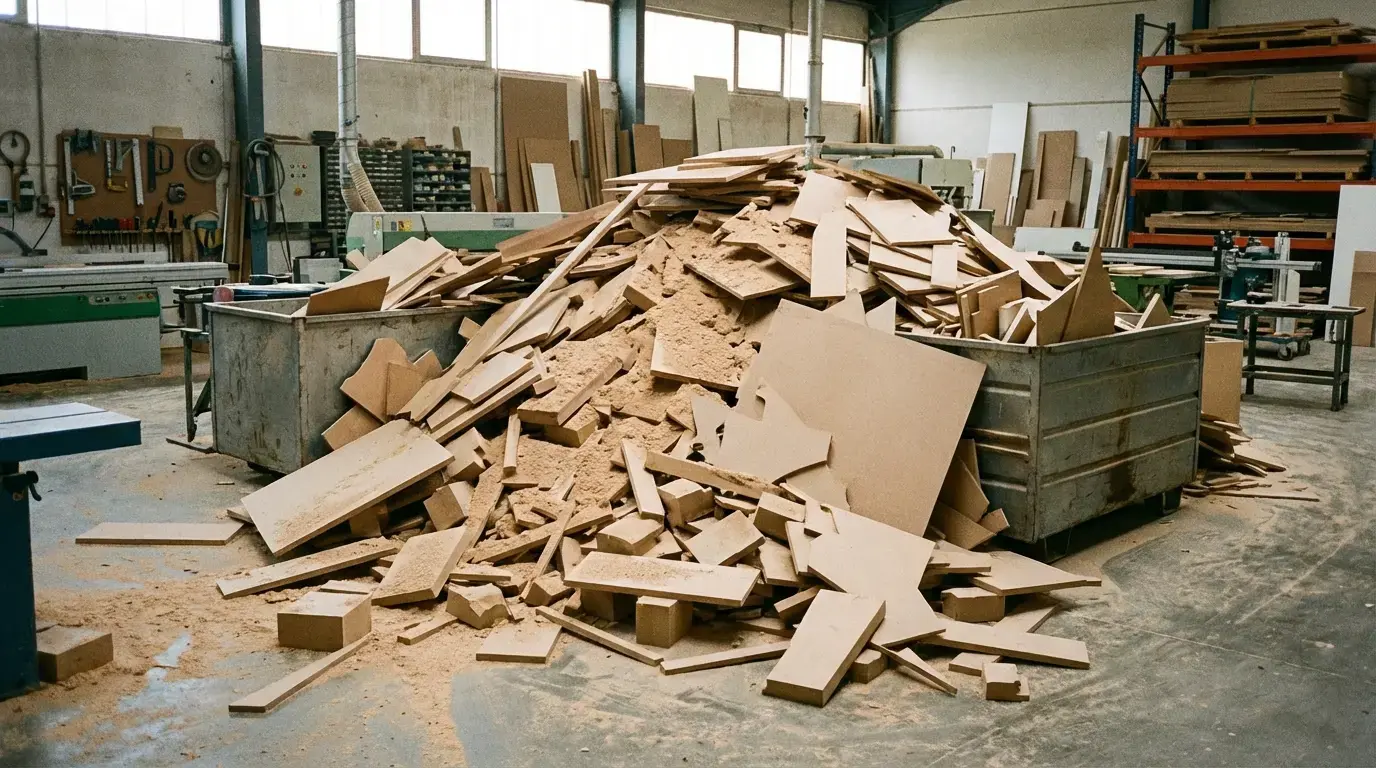 با ضایعات ام دی اف چه کنیم؟