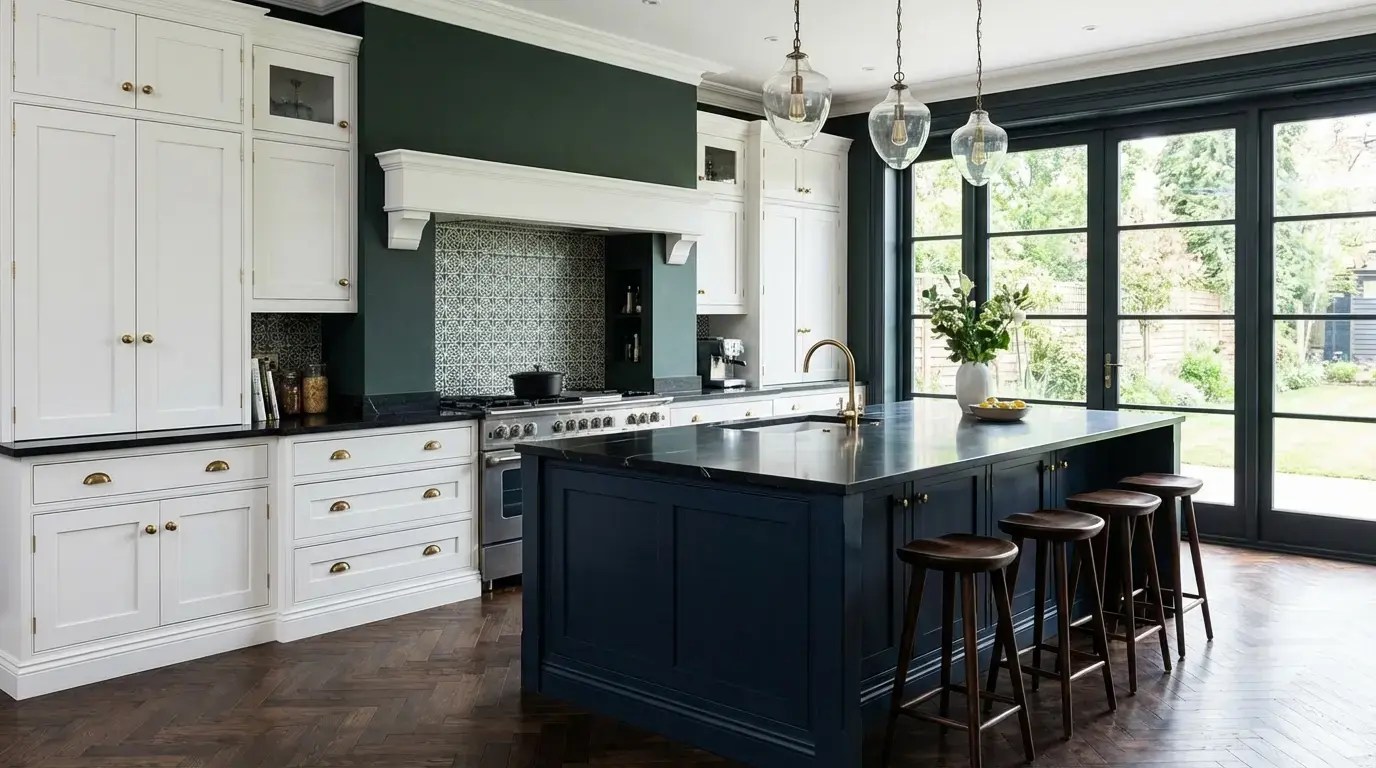 ست کردن با رنگ‌های تیره و جسورانه (لوکس و دراماتیک)