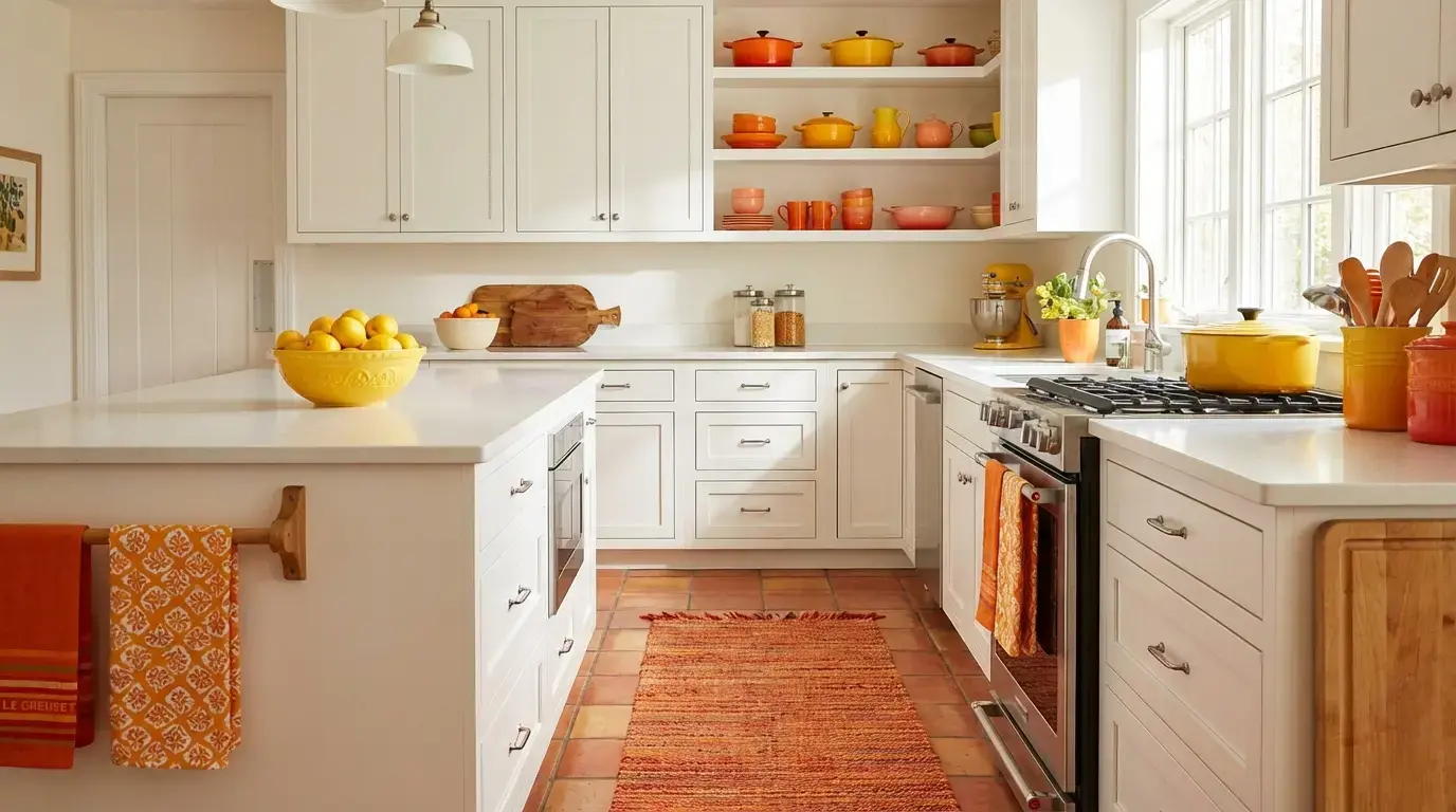 ست کردن با رنگ‌های گرم (پرانرژی و جذاب)