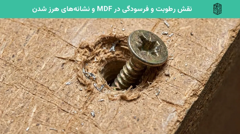 نقش رطوبت و فرسودگی در MDF و نشانههای هرز شدن