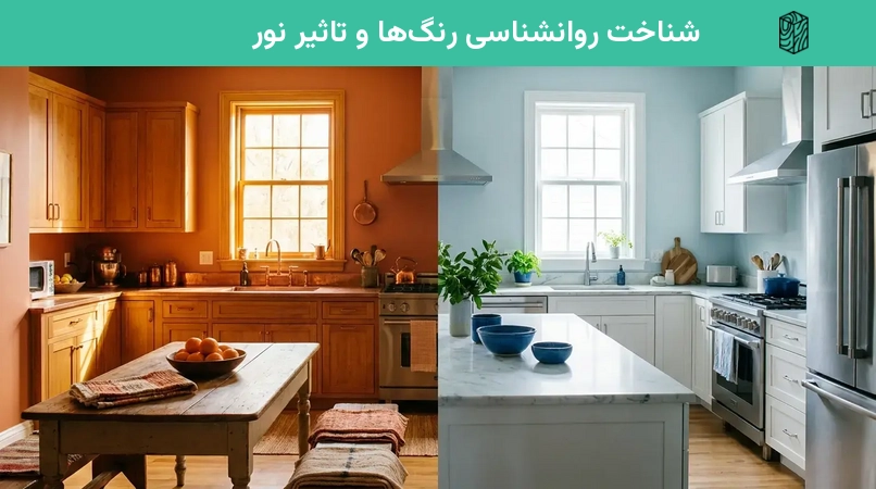 شناخت روانشناسی رنگها و تاثیر نور