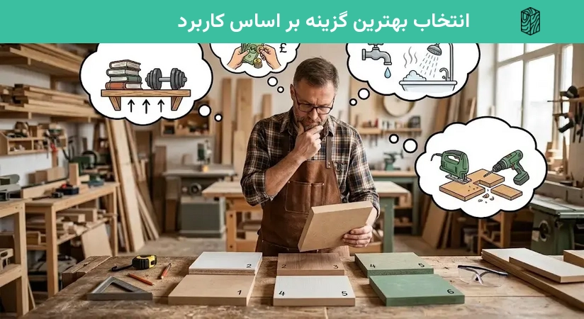 انتخاب بهترین گزینه بر اساس کاربرد