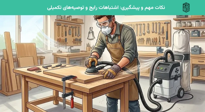 نکات مهم و پیشگیری: اشتباهات رایج و توصیه‌های تکمیلی