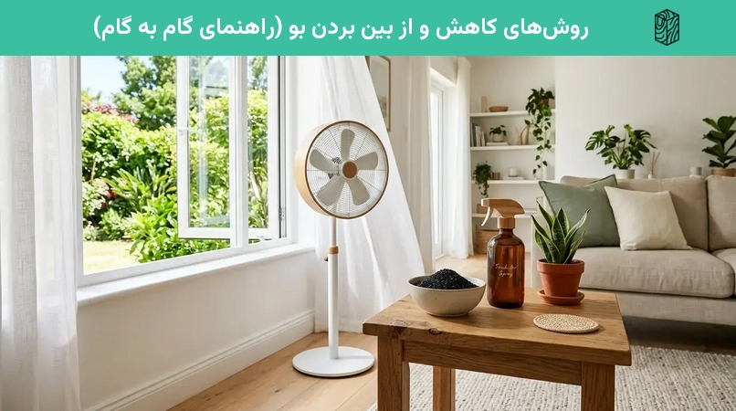 روش‌های کاهش و از بین بردن بو (راهنمای گام به گام)