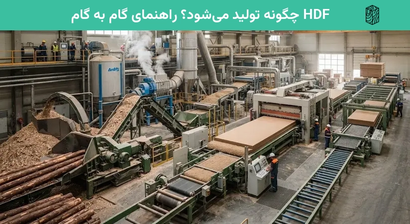 HDF چگونه تولید می‌شود؟ راهنمای گام به گام