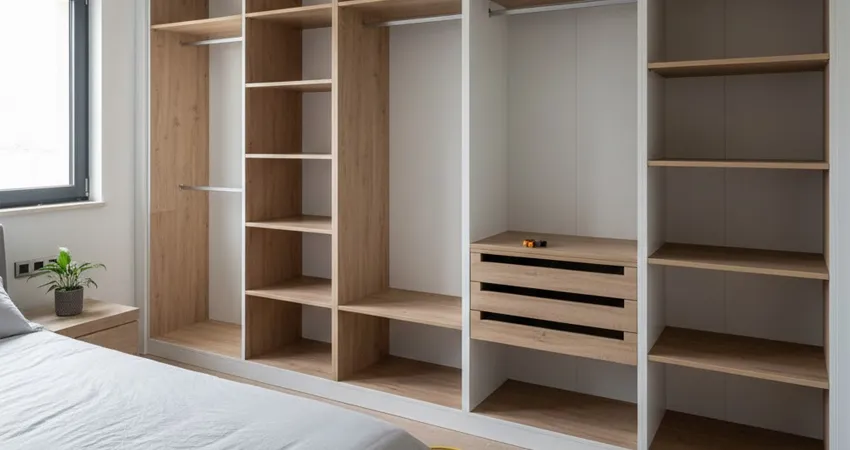 هر ورق ام دی اف چند متر کمد دیواری میدهد