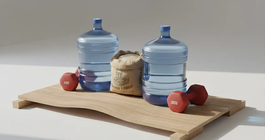 رفع تاب برداشتن MDF با اعمال فشار معکوس و وزندهی