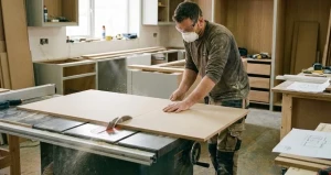 هر ورق ام دی اف چند متر کابینت و کمد دیواری میدهد؟