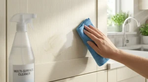 چجوری چربی روی کابینت ام دی اف پاک کنیم