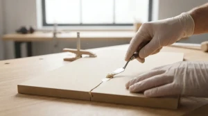 تعمیر ام دی اف شکسته