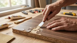 تعمیر روکش ام دی اف