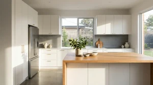 رنگ کابینت سفید با چه رنگی ست میشود